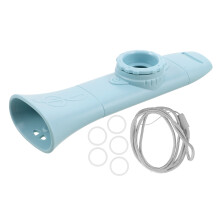 5Pièces Kazoo Bleu Plastique Son Clair Instruments Musicaux Enfants