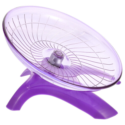 5Pièces Roue Hamster Violet En Pour Rongeurs Calme