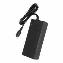 42V 2A Elektroroller-Ladegerät, kompakt, schwarz, für 36V Lithium-Akkus