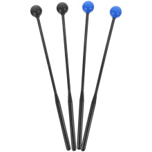 16Pièces Baguettes Percussion En Plastique Et Caoutchouc Assorties