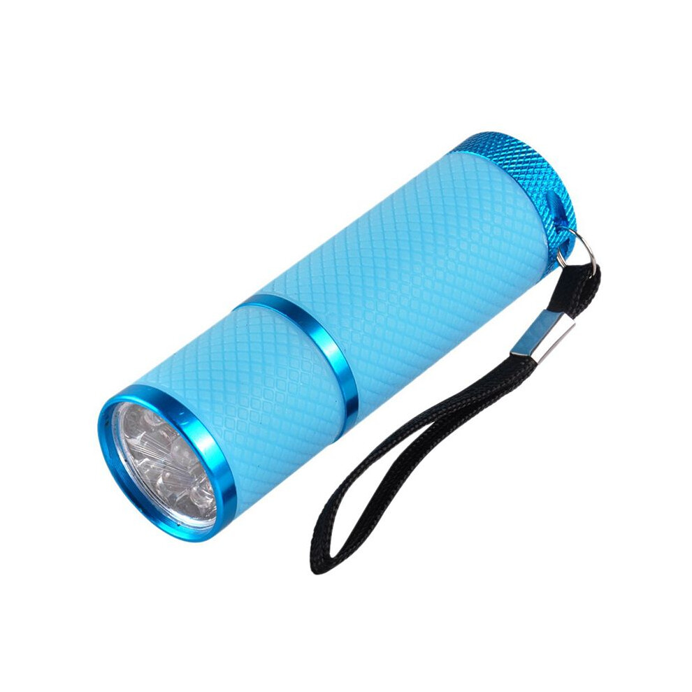 UV 9 LED Nail Lamp,Professional Dryer Curing Gel Polish Light Handheld Dryer Flashlight Professional Nail Art Tools,