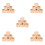30Stk Ostern Holz Eierhalter Set Khaki Eierbecher Zum Basteln 5