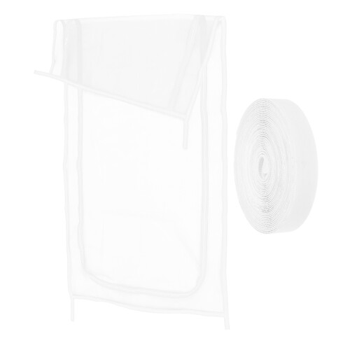 2Pièces Porte Filet Animaux Ventilée Fermeture Simple