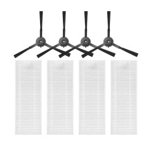 Filter Side Brush Replacement Parts Kits for Qihoo 360 S10 X100 MAX Robotic Vacuum Cleaner