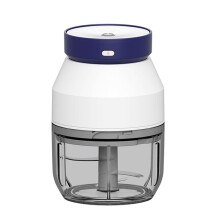 Tritacarne Macchina da Cucina Elettrica Macchina per Alimenti Miscelatore per Aglio Ripieno Domestico Smerigliatrice Multifunzionale 270ML