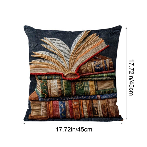 Kussensloop met dierenprint (45 x 45 cm) van fluweelstof 2