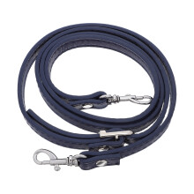 2St Stijlvolle Donkerblauwe Schouderriem Lederen Handtassenriem