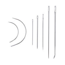 2Pièces Kit Couture Main Cuir Bois Assorti Outils Professionnels Cuir
