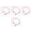 8Pièces Bracelet Main Casse-Vitre Rose Urgence 6