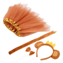2Sets Monkey Kostüm Zubehör Kopfband Für Kinder