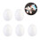 150Pcs DIY White Foam Eggs for Kids Crafting Paintable Decorations 1