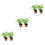 6Ud Decoración Con Plantas En Miniatura Artificiales Multicolor 7