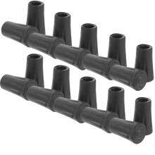 24St Antislip Rubber Doppen Voor Wandelstok, Duurzaam En Sterk