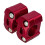 Motocross Street Car Modification CNC Handlebar 28mm Direction Aluminum Clamp Adapter Code Retainer 2 Pack 6