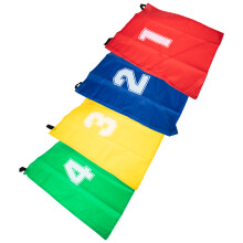 8St Speelse Kinderen Zak Racezak in Canvas Voor Buiten Activiteiten