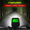 joycune Wireless Bike Computer with LED Front Light Horn Speedometer 7