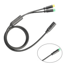 1T2 Transfer Waterproof Cable Thumb Throttle Cable Display for Bafang BBS01/02B BBSHD Thumb Throttle
