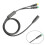 1T2 Transfer Waterproof Cable Thumb Throttle Cable Display for Bafang BBS01/02B BBSHD Thumb Throttle 4