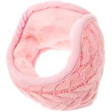 2Pièces Protège-Oreilles Coton Rose Hiver Unisexe Portables