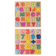 6Ensembles Jouets Éducatifs Alphabet Et En Bois Pour Enfants