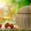 Wicker Mini Storage Basket with Lid - 11cm 2