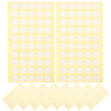 1500PiÚces Points Adhésifs Double Face Jaunes En Pour Décor