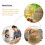 Wicker Mini Storage Basket with Lid - 11cm 5