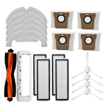 Per Robot Vacuum X10 Aspirapolvere Robot Lato Principale Filtro Hepa Mop Panno Stracci Sacchetti per la Polvere Accessori