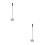 2Pièces Outil Compression Déchets Manuel Métal Argenté Pour 6