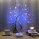 Bonsai Tree Light with Touch Switch, 108LED Multicolor Copper Wire String Lights, Battery/USB Powered, Compatible with DIY Artificial Tree Decor 3