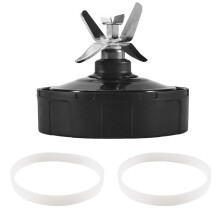 6 Fins for Blender Replacement Parts ,for Nutri Auto IQ BL450-70, BL451-70, BL454-70, BL455-70