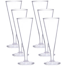 6St Duidelijke Plastic Wijnglazen Voor Bar En Partij Gebruik