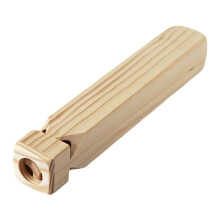 2Pièces Sifflet Enfants Bois Beige Jouet Musical Train