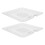 6Pièces Couvercles Plastique Universels Pour Usage Culinaire 1