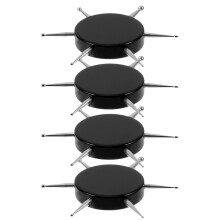 8Pièces Nail Art Noir Dotting Outils Détail