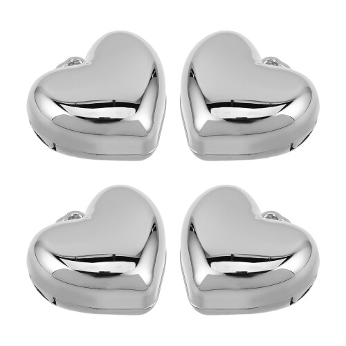 12Stk Kompakte Lidschattenbox Silber Leer Plastik Aluminium 2