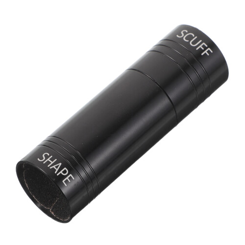 3Pièces Affûteur Queue Billard Noir Aluminium Compact Polyvalent 2