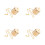 4Pcs Brass Candle Snuffer Set Multi-Use Flame Extinguisher for Home 8
