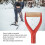 Replacement Shovel Handle, 1.22in Inside Diameter, Durable Iron Construction For Yard Work 4