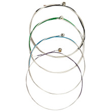 20Pièces Cordes Métal Argentées Pour Alto Débutants Et Professionnels