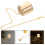 4Pcs Brass Candle Snuffer Set Multi-Use Flame Extinguisher for Home 11