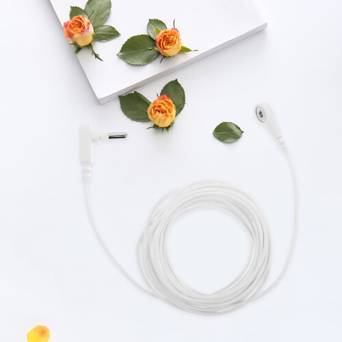 White Grounding Wire Replacement Home Use 10 ft 2