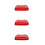 3Pièces Couvercles Rouge Pour Cuisine Jardin 8