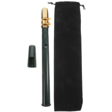3Pièces Saxophone De Poche Vert ABS Portable Mini Instrument Musical