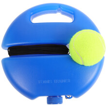 3Ensembles Matériel Tennis Entraîneur Portable Multi Couleur