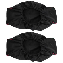 2Pièces Treuil Noir Tissu Oxford Durable Élastique