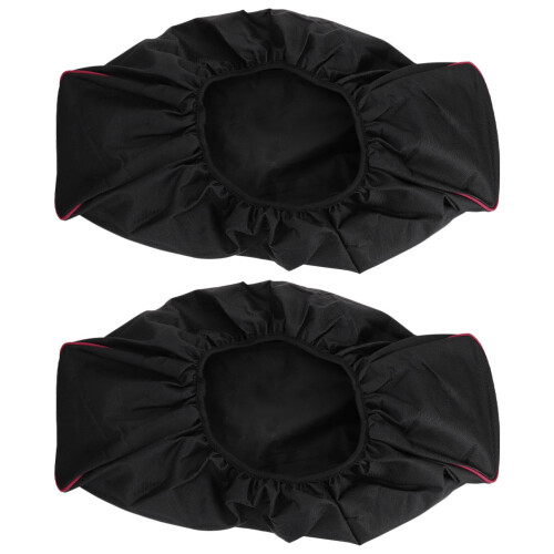 2Pièces Treuil Noir Tissu Oxford Durable Élastique