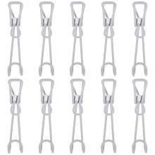 30Pièces Crochets À Clips En Acier Inoxydable Clair Pour Maison