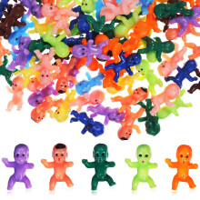 400Pièces Petits Bébés Plastique Colorés Jouets Et Décorations De Fête