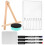 4Ensembles Tableaux Blancs Portables, , Matériaux Colorés 1